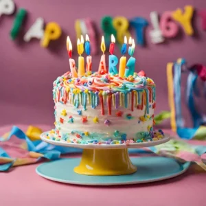 Birthday Cake AI Images