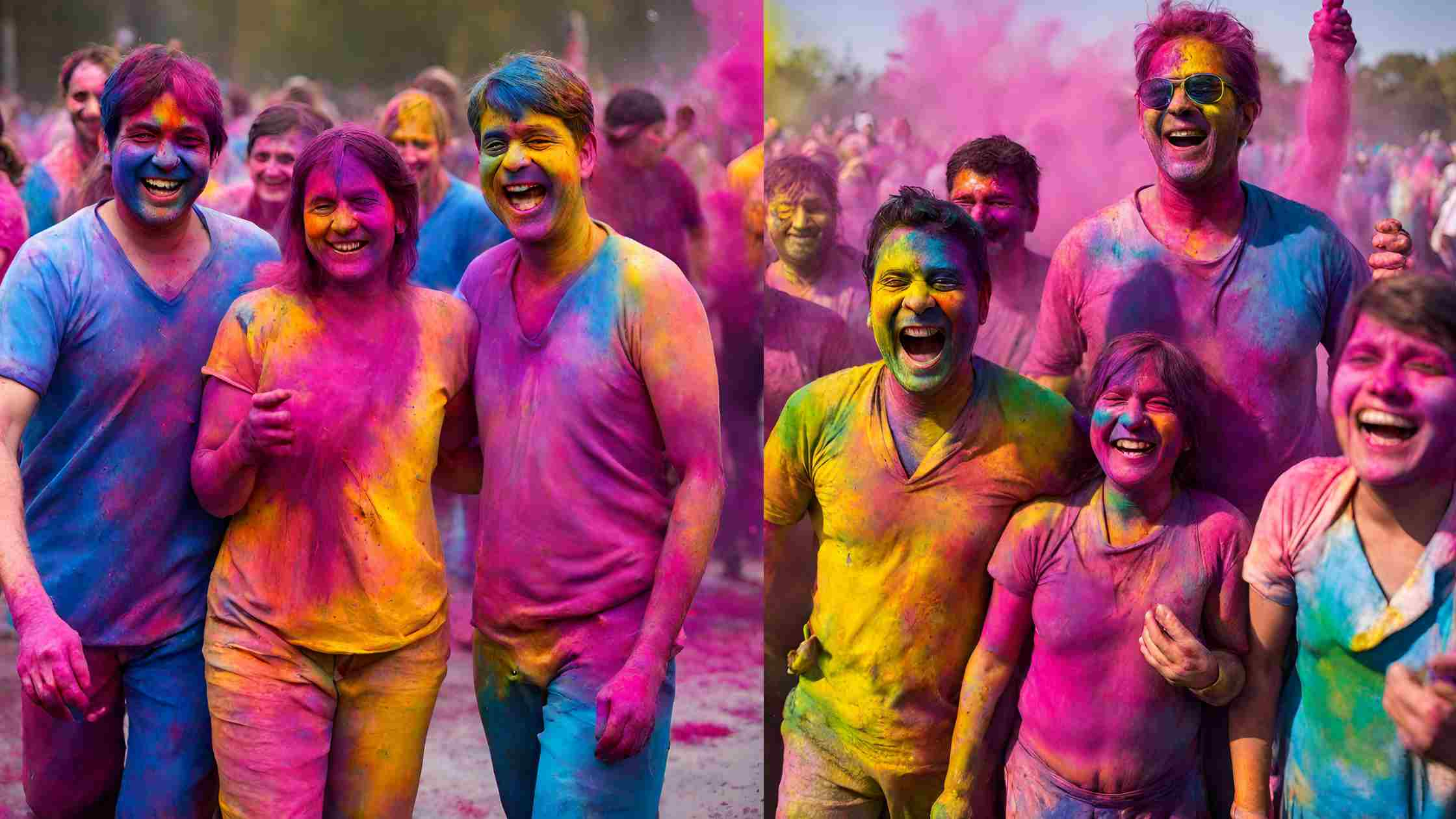 Celebrating Holi Around the World A Colorful Journey of Joy and